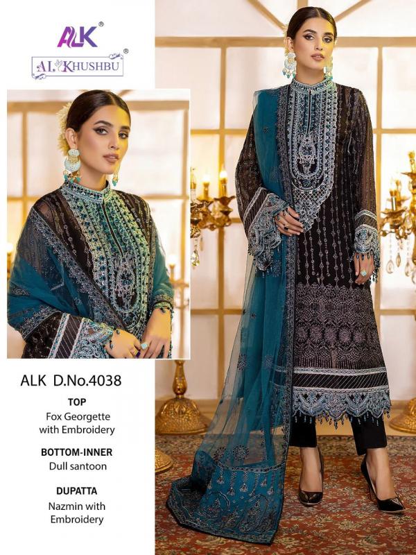 Alk Khushbu Adan Libas Vol 1 Embroidered Pakistani Suit Collection